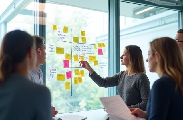 事業開発戦略会議の様子